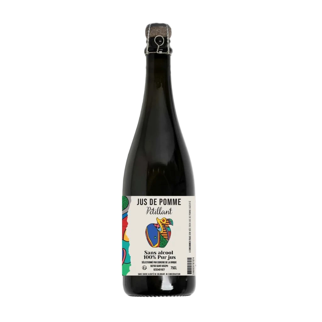 Jus de pomme pétillant